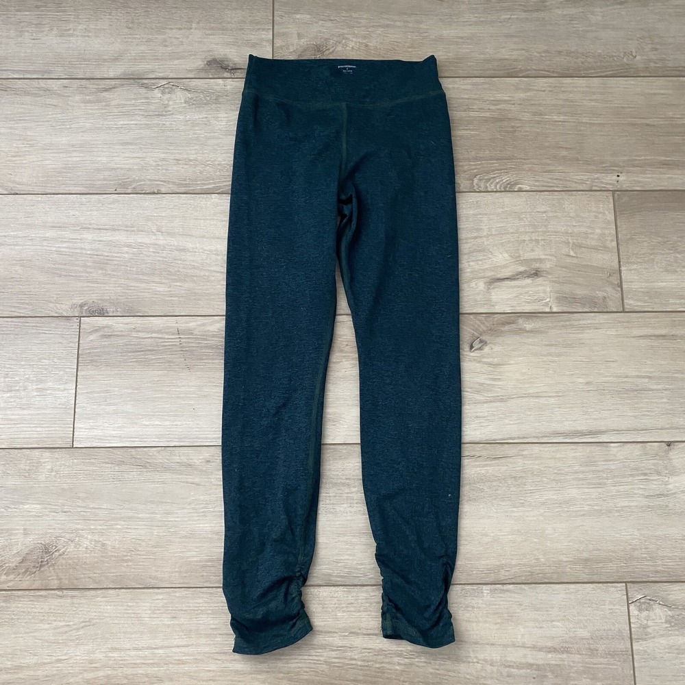 Good hYOUman Women Green Active Pants Small Stretch‎ Comfort Workout Leggings